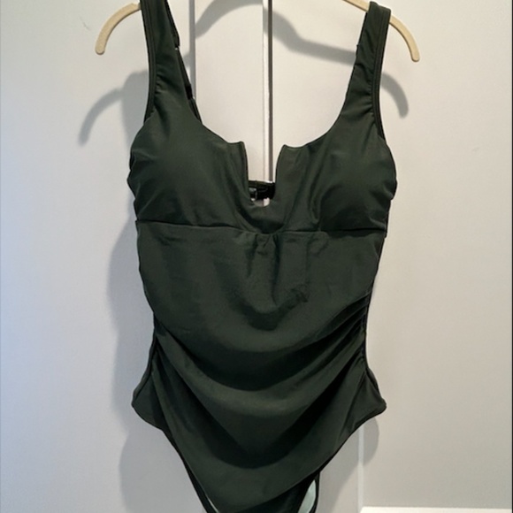 Olive Sands Tummy Control One-Piece Swimsuit - Picture 3 of 7